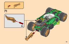 LEGO 71763 instructions page 73 – build guide