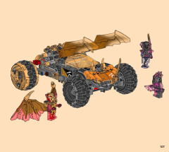 LEGO 71769 instructions page 107 – build guide