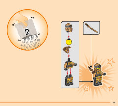 LEGO 71769 instructions page 43 – build guide