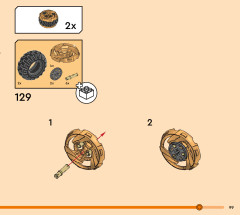 LEGO 71769 instructions page 99 – build guide