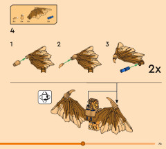 LEGO 71770 instructions page 73 – build guide
