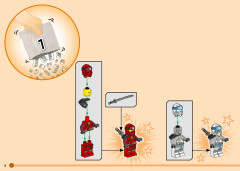 LEGO 71771 instructions page 8 – build guide