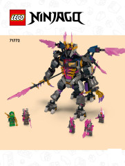 LEGO 71772 instructions page 1 – build guide
