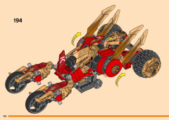 LEGO 71773 instructions page 124 – build guide