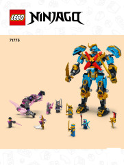 LEGO 71775 instructions page 1 – build guide