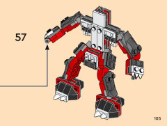 LEGO 71781 instructions page 105 – build guide