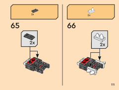 LEGO 71781 instructions page 111 – build guide