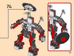 LEGO 71781 instructions page 117 – build guide