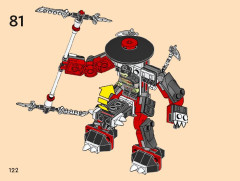 LEGO 71781 instructions page 122 – build guide