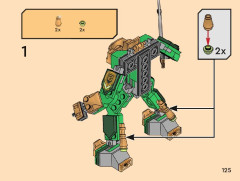 LEGO 71781 instructions page 125 – build guide