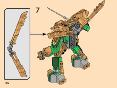LEGO 71781 instructions page 134 – build guide