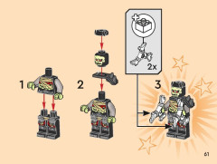 LEGO 71781 instructions page 61 – build guide