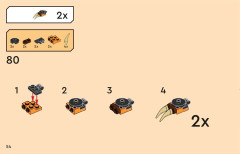 LEGO 71782 instructions page 54 – build guide
