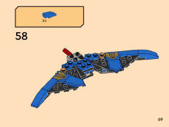 LEGO 71784 instructions page 69 – build guide