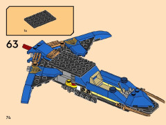 LEGO 71784 instructions page 74 – build guide