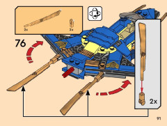 LEGO 71784 instructions page 91 – build guide