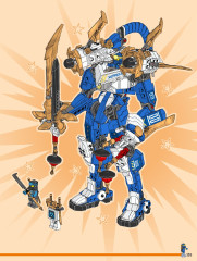 LEGO 71785 instructions page 135 – build guide