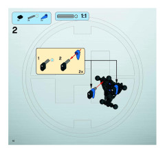 LEGO 7179 instructions page 14 – build guide