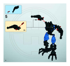 LEGO 7179 instructions page 18 – build guide