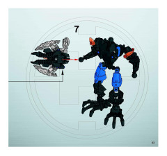 LEGO 7179 instructions page 23 – build guide