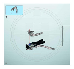 LEGO 7179 instructions page 26 – build guide