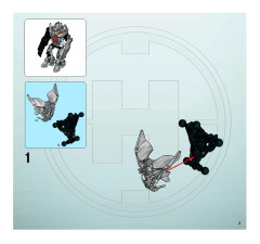 LEGO 7179 instructions page 3 – build guide