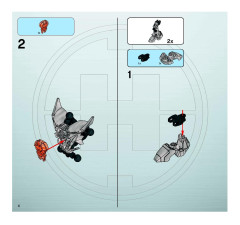 LEGO 7179 instructions page 4 – build guide