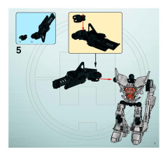 LEGO 7179 instructions page 7 – build guide