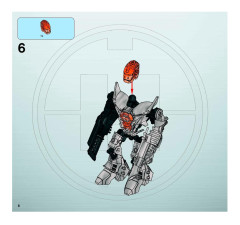 LEGO 7179 instructions page 8 – build guide