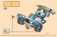 LEGO 71791 instructions page 127 – build guide