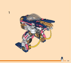 LEGO 71792 instructions page 107 – build guide