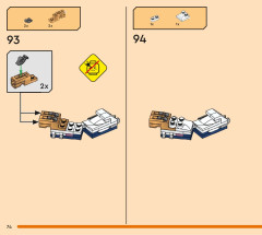 LEGO 71792 instructions page 74 – build guide