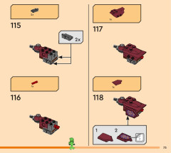 LEGO 71793 instructions page 73 – build guide