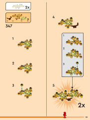 LEGO 71795 instructions page 189 – build guide