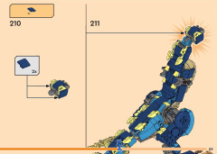 LEGO 71796 instructions page 125 – build guide