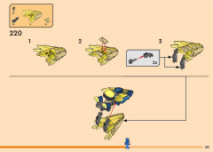 LEGO 71796 instructions page 129 – build guide