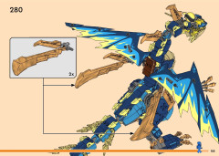 LEGO 71796 instructions page 155 – build guide
