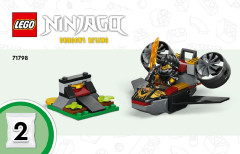 LEGO 71798 instructions page 1 – build guide