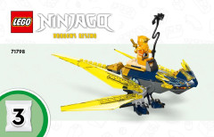 LEGO 71798 instructions page 1 – build guide