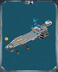 LEGO 7180 instructions page 13 – build guide