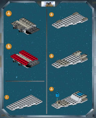 LEGO 7180 instructions page 3 – build guide