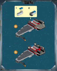 LEGO 7180 instructions page 6 – build guide