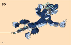 LEGO 71800 instructions page 70 – build guide