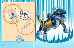 LEGO 71800 instructions page 72 – build guide