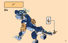 LEGO 71800 instructions page 77 – build guide