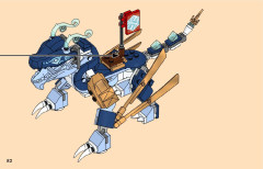 LEGO 71800 instructions page 82 – build guide