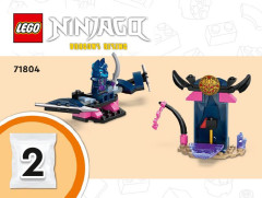 LEGO 71804 instructions page 1 – build guide