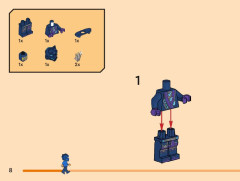 LEGO 71805 instructions page 8 – build guide