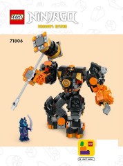 LEGO 71806 instructions page 1 – build guide