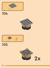 LEGO 71806 instructions page 72 – build guide